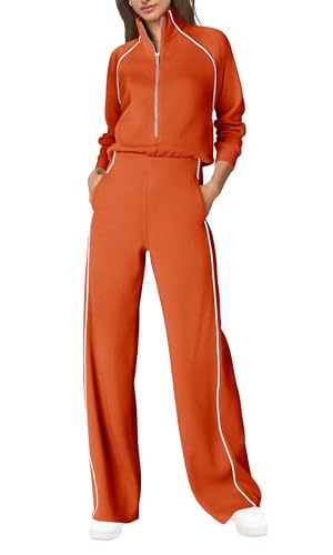 SENSERISE Womens Jumpsuits Casual Long Sleeve One Piece Jumpsuit Wide