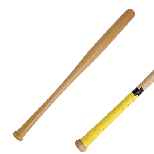 Little Wood Baseball Bat, Classic Hardwood Solid Training Baseball Bat for Practice (18