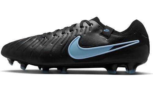 Nike Tiempo Legend 10 Pro Firm-Ground Low-Top Soccer Cleats (Black/Black)