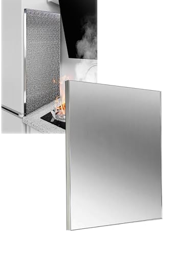 Panneau isolant inox durable et résistant pour plaque de cuisson