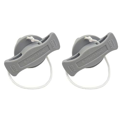 2PCS Inflatable Boat Air Valve Cover Plug Caps Boat Air Inflatable Plugs