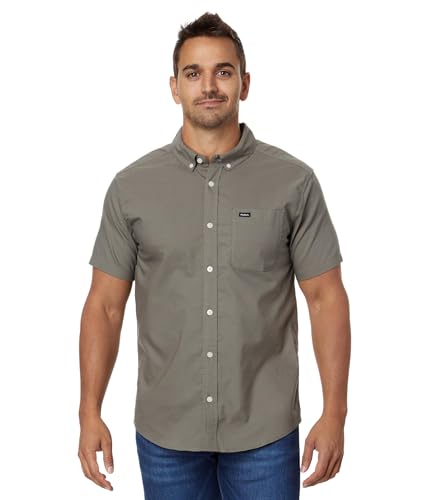 RVCA Manches Courtes Extensibles Vêtement Homme Casual Sport