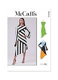 MCCALLS M8448K5 - Vestido de punto con mangas K5 (8-10-12-14-16)