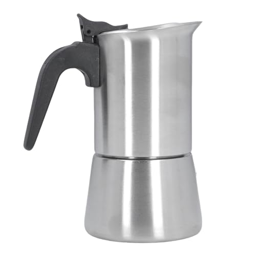 Cafetera de acero inoxidable 304 tipo percoladora para casa, 200ML 5