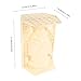 Mikikit Roman Column Balustrade Mold 8.26X5.90X5.51In Concrete Mold for DIY Fence Edging Patio Walkway Garden Decoration