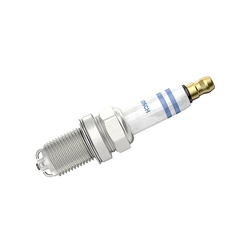 BOSCH Bougie d'allumage 0 242 235 715 Ouverture de la clé: 16 mm Longueur du filetage: 19mm Compatible avec BMW 3 Berline E90 1 5 portes E87 1 3 portes E81, AUDI A4 B7 Avant 8ED A6 C6 Avant 4F5