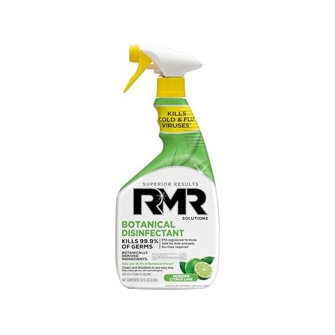 RMR Brands Botanical Disinfectant and Cleaner, Kills 99% of Household Bacteria and Viruses, EPA Registered, 32 Fl Oz Cover