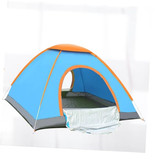 Carpa plegable automática para 1 persona, azul miniatura 2