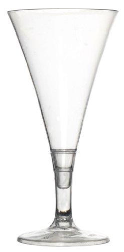 Fineline Settings Tiny Temptations Clear Two Piece 2 Oz. Tiny Champagne Flute 120 Pieces