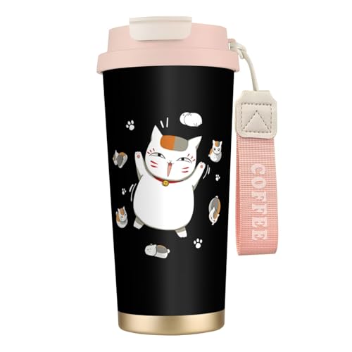 �^���u���[ �ĖڗF�l�� �j�����R�搶 �L 316�X�e�����X�� �R�[�q�[�J�b�v �W���X�g���[�t�� �ۉ� �ۗ� �^��f�M ��e�� ���� �����^�� �ԗp ���ڃh���b�v 2WAY �������ȒP �v���[���g 500ml (�s���N)