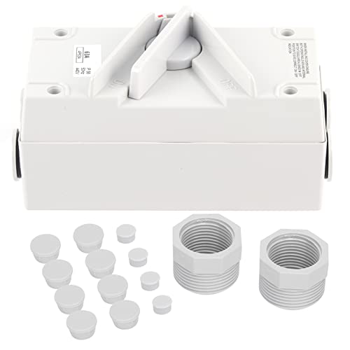 Interruptor de aislamiento trifásico de 4 etapas industrial CF-4P63A PA66 6
