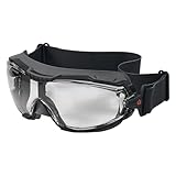 Ergodyne Skullerz Arkyn Protective Dust Safety Goggle, Non-Vented, Anti Fog, Scratch Resistant​, Adjustable Neoprene Strap