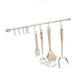 Haken, die es einfach machen, praktisch alles zu hängen, Ihre Utensilien, Schürze, Ofenhandschuh und Handschuhe sollten nicht in Schubladen gestopft werden, hängen Sie es, um es effizient zu verwenden.