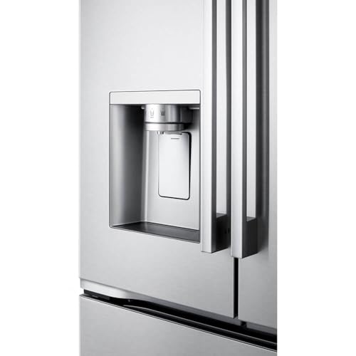 Image of LG 24 cu. ft. Counter Depth MAX Zero Clearance 3-Door French Door Refrigerator with Craft Ice in PrintProof Stainless Steel LF24Z6530S