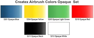 Createx Colors 2-Ounce AB Airbrush Set, Opaque