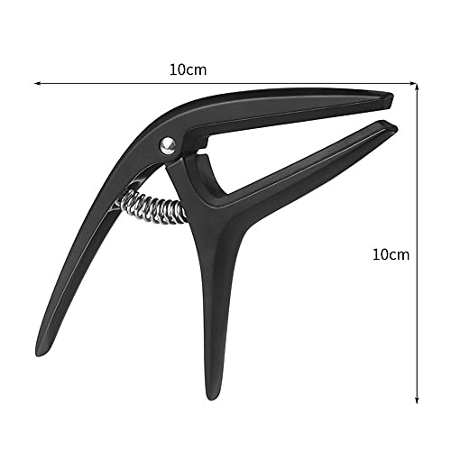 EURYTKS Capo de Guitare en Alliage de Zinc pour ukulélé Professionnel, pour Guitare Acoustique, ukulélé, Banjo et… - Les Beatles, Paul McCartney, John Lennon, RIngo Starr, George Harrison EURYTKS Capo de Guitare en Alliage de Zinc pour ukulélé Professionnel, pour Guitare Acoustique, ukulélé, Banjo et… – Image 3