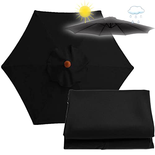Remplacement parasol tissu de parapluie cm côtes verrière lavable m