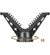MidTen Portable Shooting Rest 360° Rotate V Yoke Holder Mount Attachment with 1 Pcs 3/8" Screw