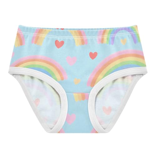 GuoChe Hipster Panties Stretchy Triangle Panties Briefs Underwear for Toddler in Sizes 2T,3T, 4T, 5T, 6Y and 8Y