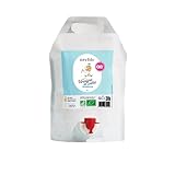 Archie, Recharge Vinaigre de Cidre de pomme Biologique, 1L - Non filtré, non pasteurisé, avec la mère de vinaigre. Made in France, Normandie. Savoir-faire artisanal. Format Éco. Cure 100 jours.