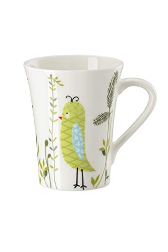 Hutschenreuther My Mug Love: Tazza In Porcellana Bone China Con Manico E Motivo Cuore, Collezione Regalo