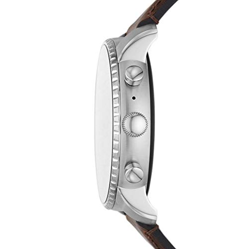 Fossil Herren Digital Smart Watch Armbanduhr mit Leder Armband FTW4015 – Bild 3