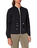 La forma de la blusa informal es muy suave gracias a la suave mezcla de modal y se puede ajustar con el cordón.