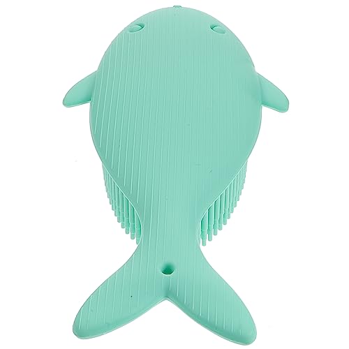ASAKKURA Infant Body Scrubber Silicone Bath Brush Shower Scrubber for Baby Shower