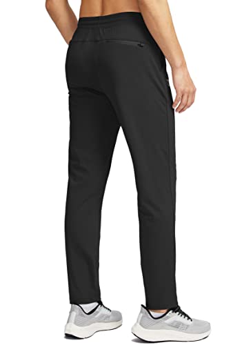 G Gradual Mens Sweatpants Zipper Pockets Tapered Track Athletic Pants For Running thumb #3