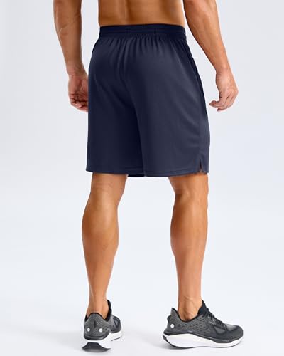 Image of G Gradual Men's Athletic Workout Shorts with Pockets 5 inch /7 inch /9 inch Lightweight Quick Dry Gym Basketball Running Shorts for Men