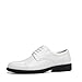DECARSDZ Mens Classic Formal Oxford Lace-up Patent Leather Tuxedo Wedding Business Dress Shoes White