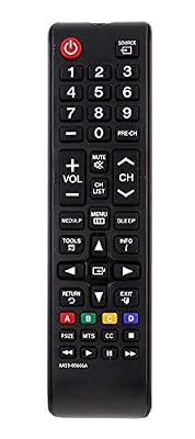AA59-00666A Replaced Remote fits for Samsung TV UN32EH4003V UN40ES6003F LH32HDBPLGA UN32EH4003FXZA UN39EH5003FXZA UN60EH6003FXZAHH01 H32B H40B H46B LH32HDBPLGA/ZA LH40HDBPLGA/ZA UN40H5003
