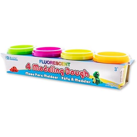 BAZIC Modeling Dough 4 Oz Assorted Colors Cover