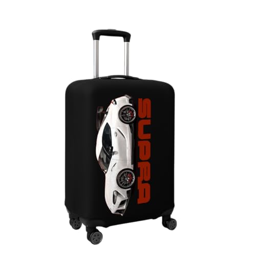 Image of Spendex Polyester Protective Luggage Cover | Hard Luggage Trolley Bag Cover | Washable | Dust Proof | Stretchable | M - 24 inch | Torero