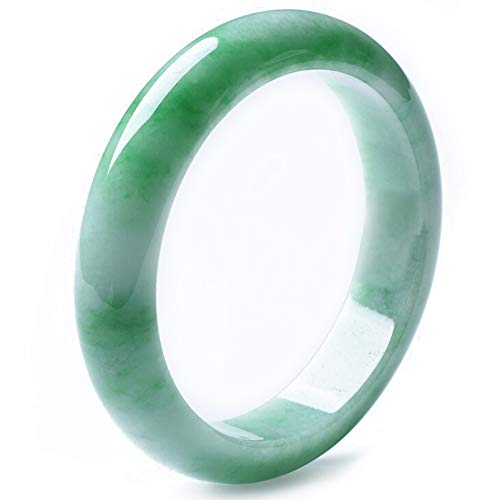 Bracelet en jade émeraude véritable jonc en jadéite naturelle glacée