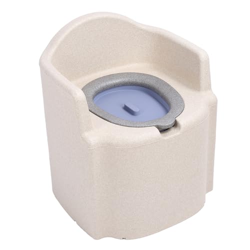 EPP トイレチェア ベッドサイド 便器チェア 多機能 便器シャワーチェア ソリッドバケツ付き 高齢妊婦用