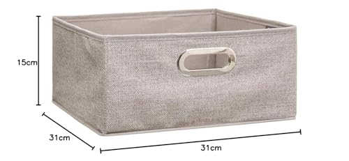 5 five simply smart MIX'n MODUL Storage Box 31X15X31 CM (Beige China) - Image 3