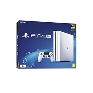 Sony PlayStation 4 Pro 1TB White (PS4) (Renewed)