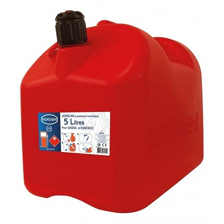 Jerrican Plastique, 5L, Rouge Cover