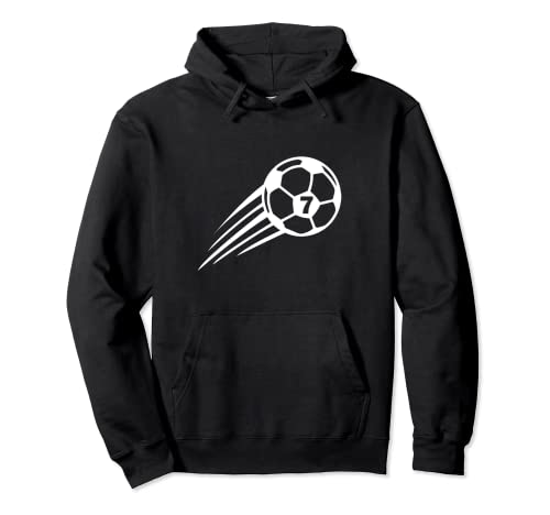Camisetas de fútbol número 7 Sudadera con Capucha