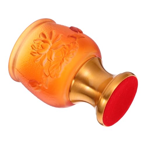 MAGICLULU Copa de Ofrecimiento Elegante de Aleación para Ritual Vaso de Agua Cáliz Decorativo para Ceremonias Religiosas Especiales de Limpiar y Duradero