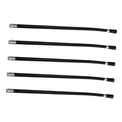 EXCEART 5pezzi Tubazioni Sostitutive Flessibili Per Estintore Polvere Ugello Plastica Standard Compatibili Con Estintori Acqua Facili Da Installare e Manutenere