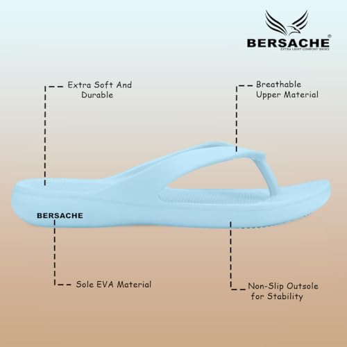 Image of BERSACHE Extra Soft Classic Casual with Regular wear with Ultra Soft Flip-Flops for Women's