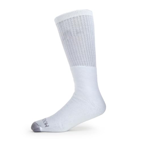 Image of Fruit of the Loom Men's Dual Defense Socks, Odor Protection with Half Cushion, Multi-Packs