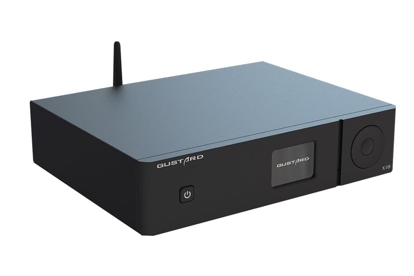 Gustard X18 MQA DAC ES9038 PRO Bluetooth 5.0 XMOS XU216 Processor LDAC HD PCM768kHz DSD512 2nd PLL CPLD 9*OPA1612 USB/AES/Coaxial/Optic/IIS-H Input