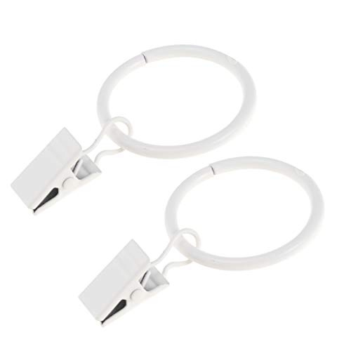 PETSOLA Set di 12 Pezzi Anelli per Tende in