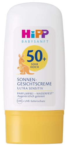 HiPP Babysanft Sonne Gesichtscreme LSF50+, 30 ml