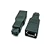 1pcs FireWire 800/400 Male 9 Pin to Female 6 IEEE 1394 Adapter Converter