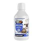 VETIQ Denti-Care Solution For Cats & Dogs, Simply Add to Drinking Water to Reduce Dental Plaque and Freshen Bad Breath, 250 ml (Pack of 1)