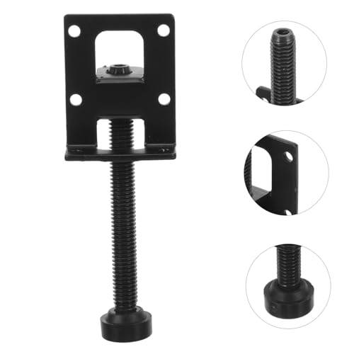 Pieds de nivellement réglables DOITOOL solution meuble bancal et table instable noir 8pcs